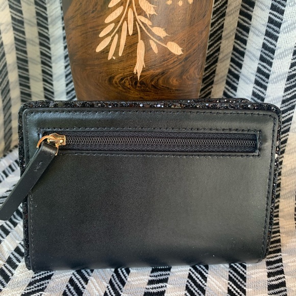 Kate spade Tellie seton drive black bifold wallet - Picture 2 of 7